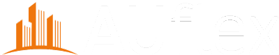 Logo AUflex bianco